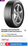 Anvelope de vară Continental EcoContact 6 205 60 16 Dot 2023