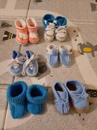 Бебешки плетени обувки/ботушки, бебеносене