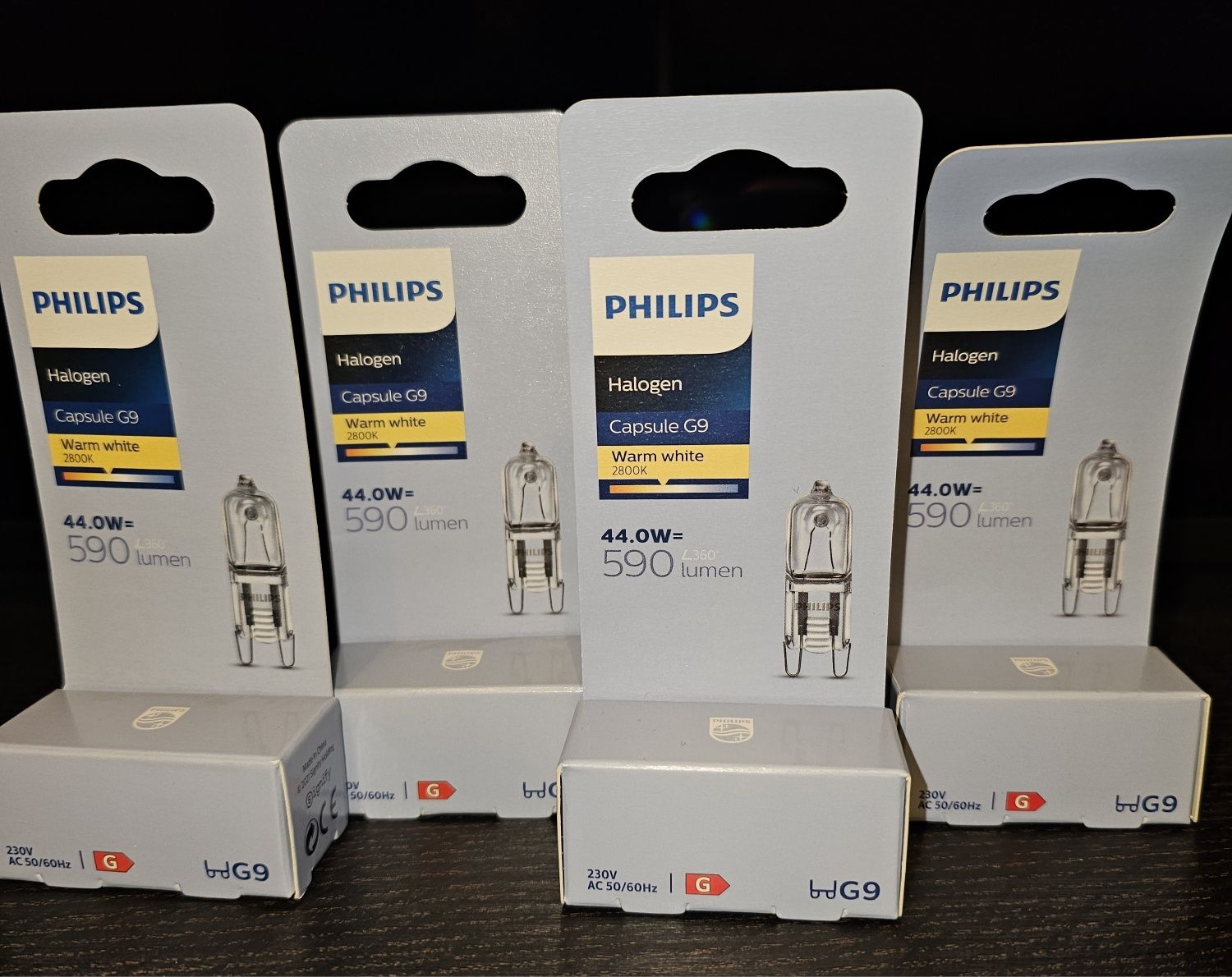 Vand becuri PHILIPS cu halogen G9