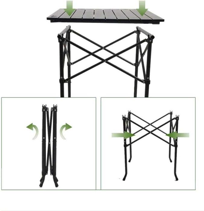 Masa pliabila pentru picnic din aluminiu