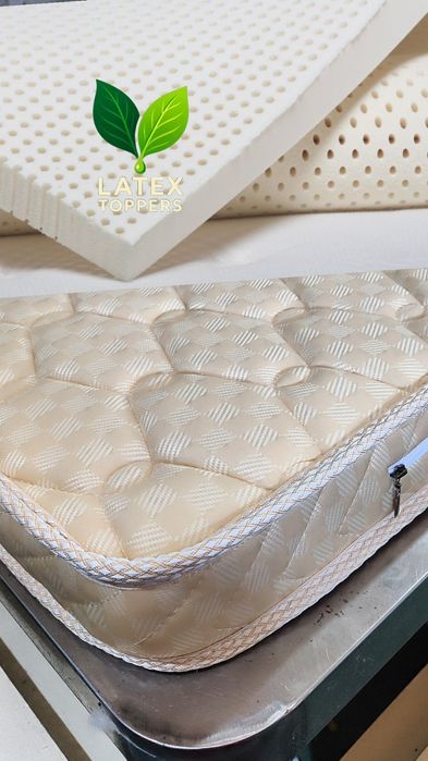 Latex topper  из натуральный состав люкс качество размеры под заказ