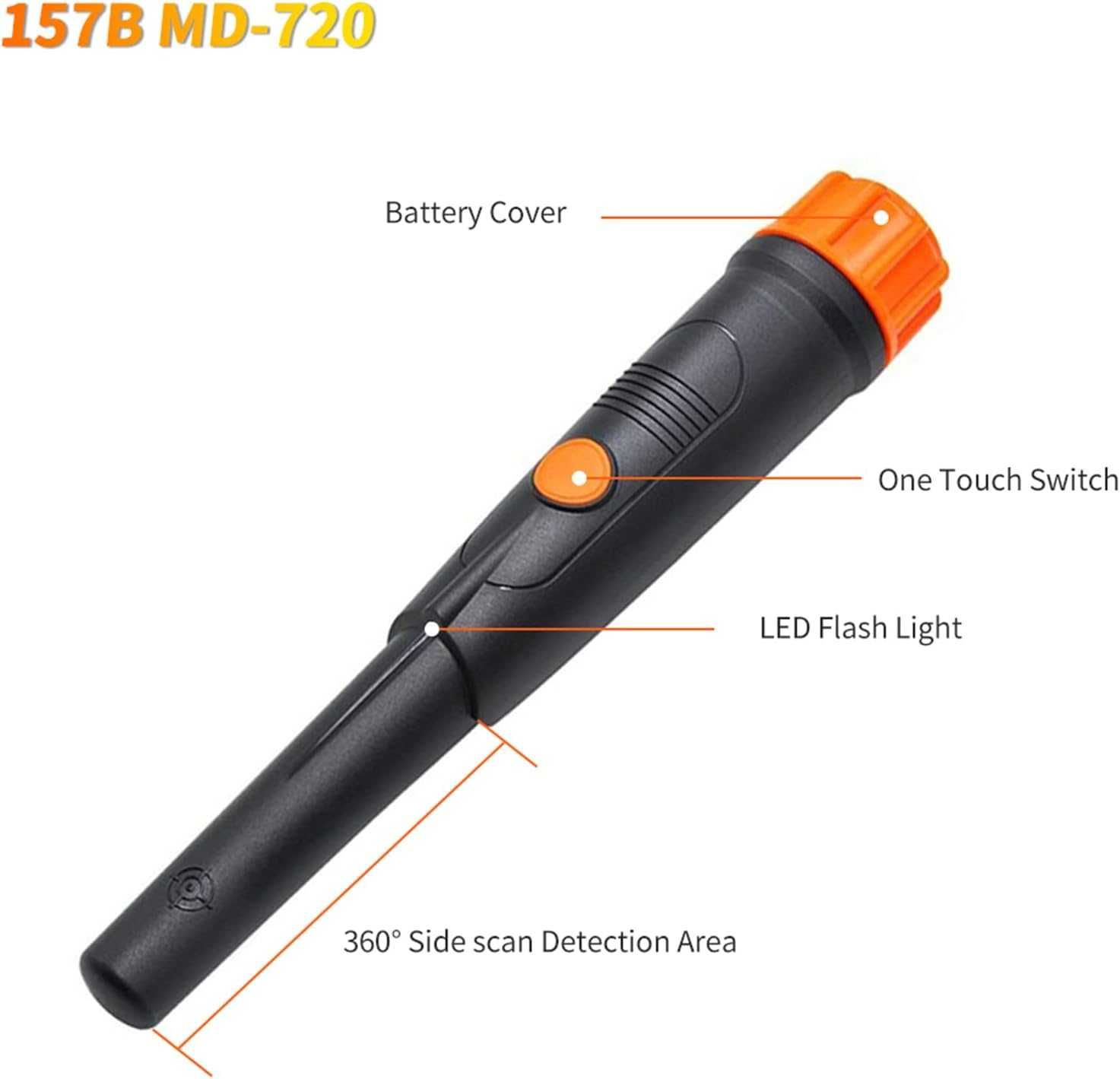Металотърсач, GP-Pointer SUNPOW Pinpointer, IP68