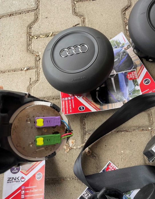 Audi TT 8j airbag volan S line  pasager / plansa de bord / set centuri