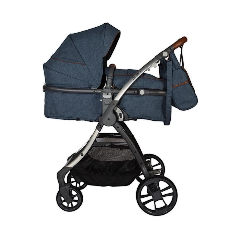 Carucior transformabil 3in1 Coccolle Acero Jeans
