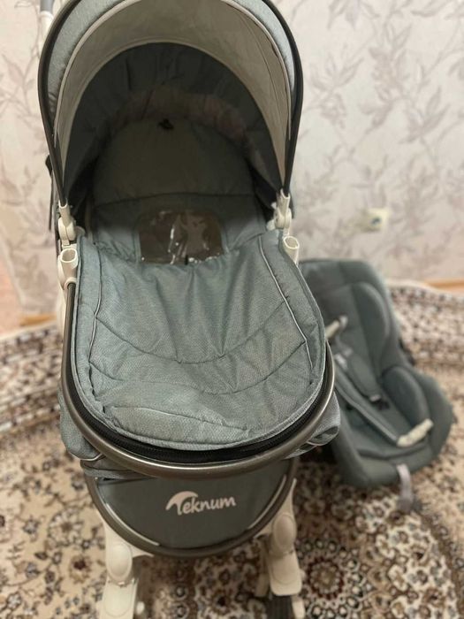 Коляска зимняя с люлькой