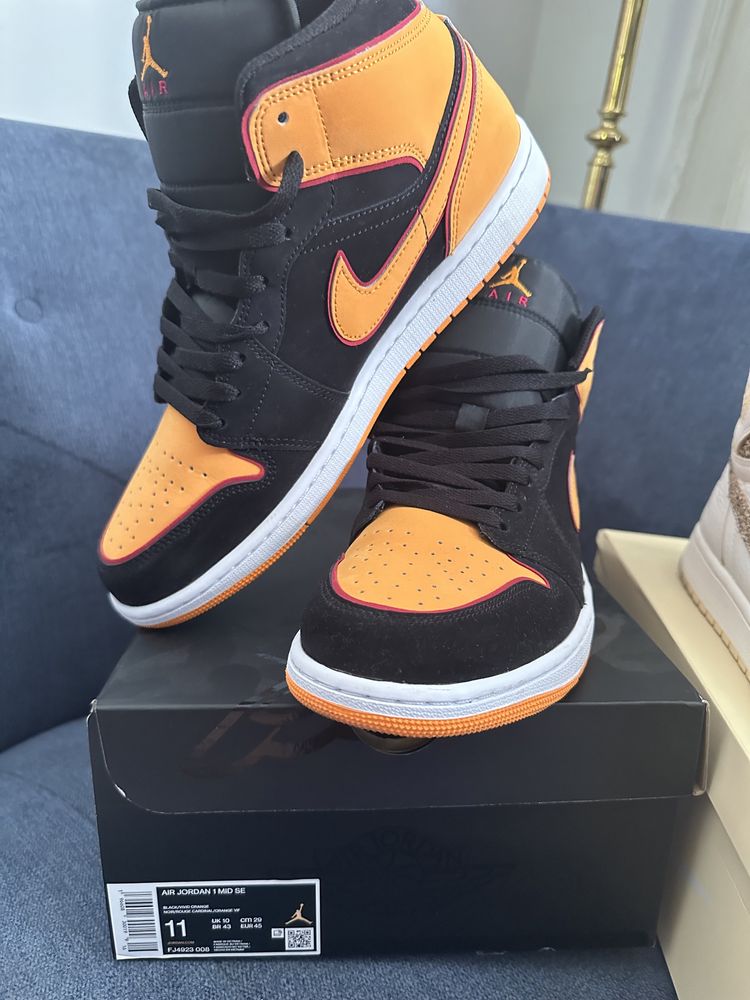 Air jordan hg/mid yellow