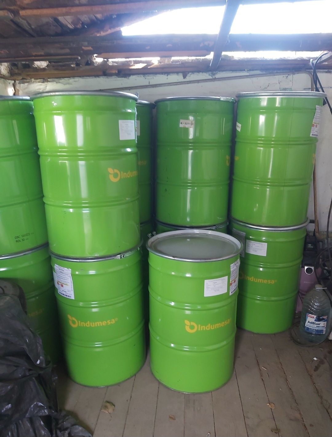 Butoaie tabla alimentare 220 litri(miere)