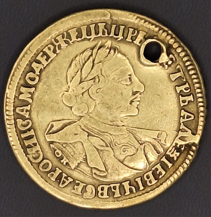 Рубль 1720 год Пётр 1