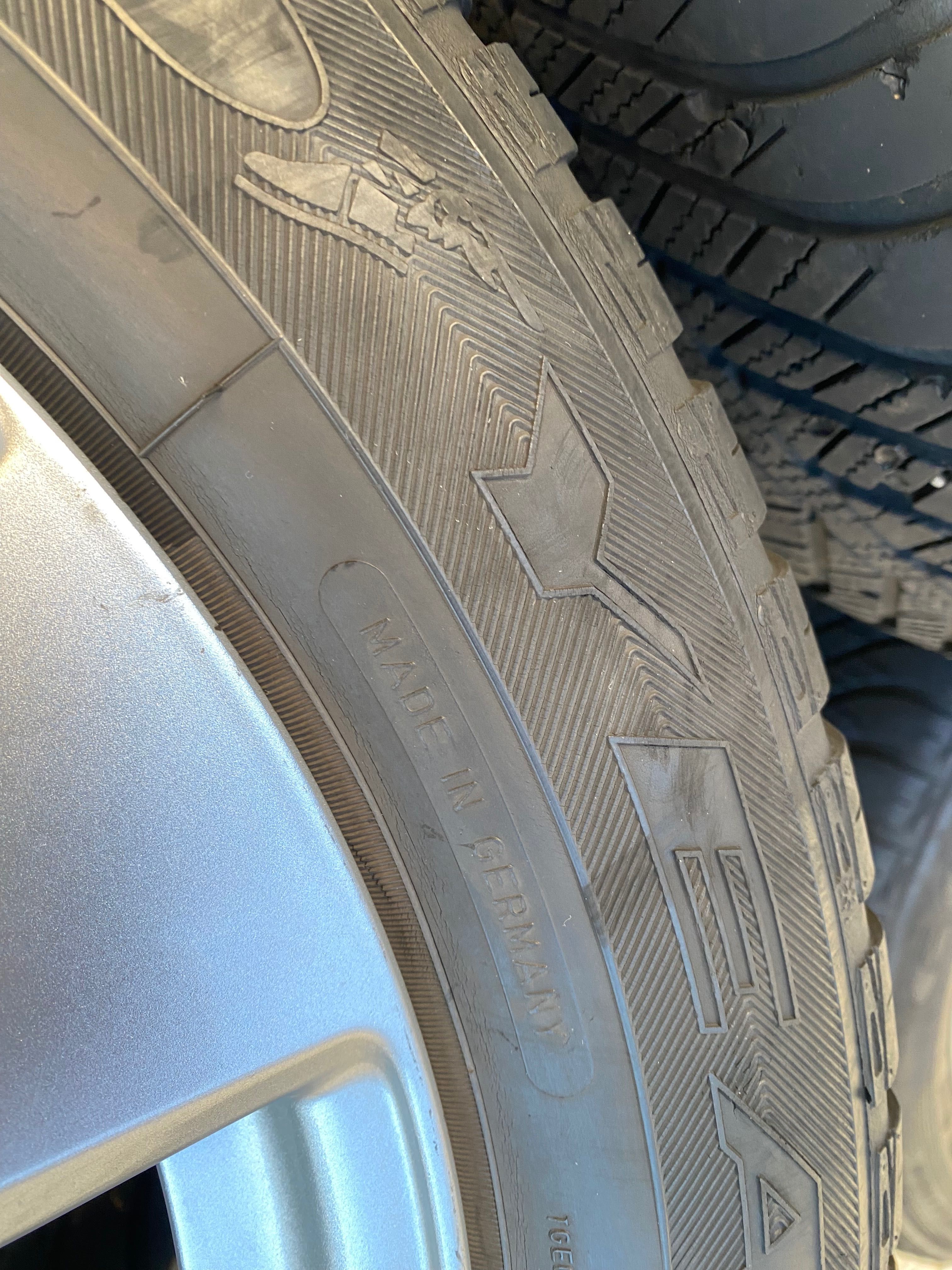 Джанти за Mercedes 17 цола с гуми goodyear