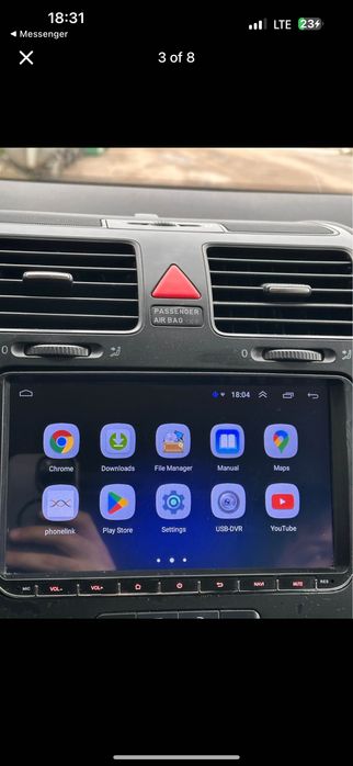 Мултимедия 9 инча за Голф 5 ПАСАТ