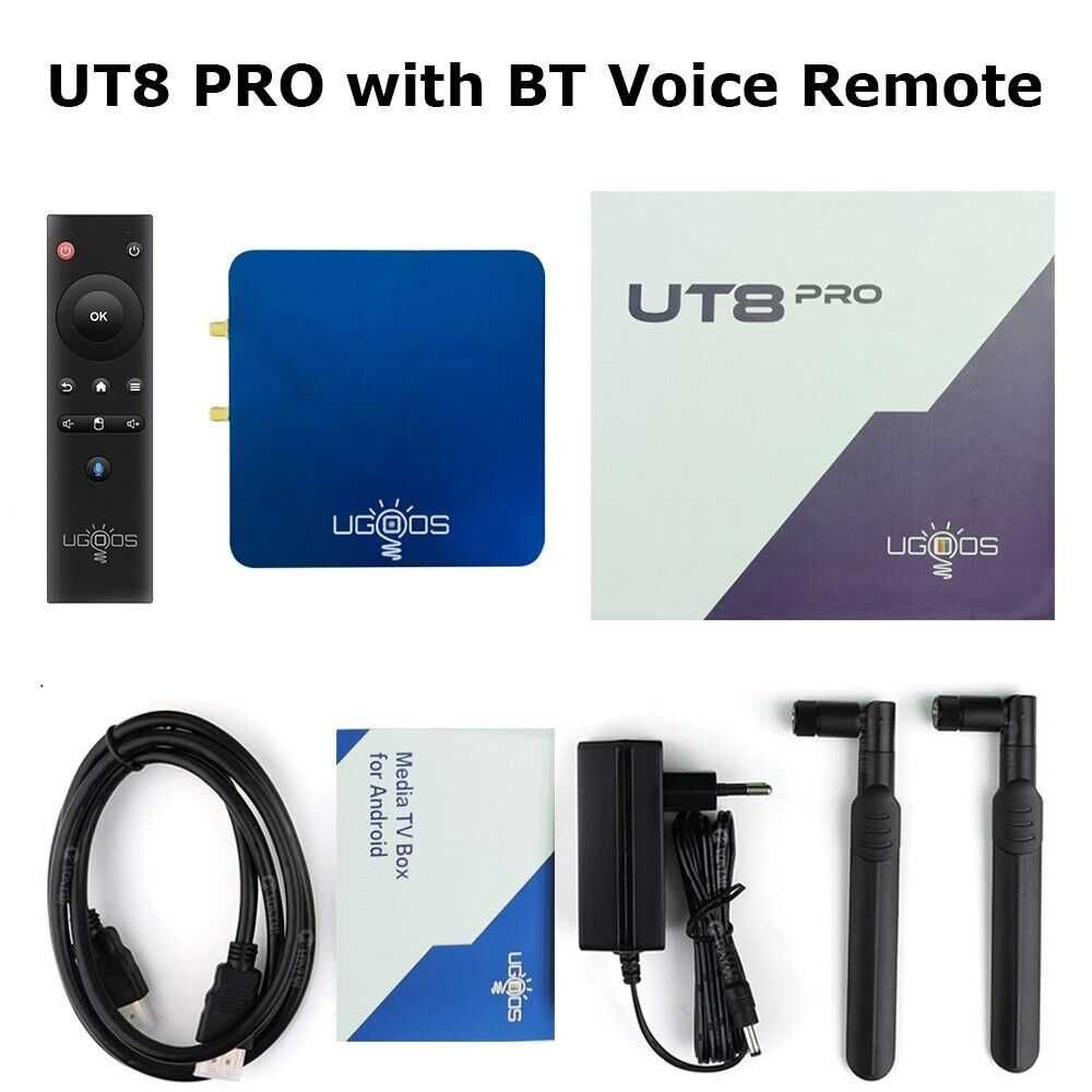 Тв бокс UGOOS UT8 Pro 4GB 32GB RK3568 And11 WIFI 6 1000M BT5.0 tv Box