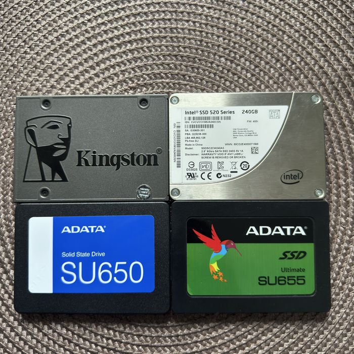 Новые ssd 2.5 sata III 120/240/480GB