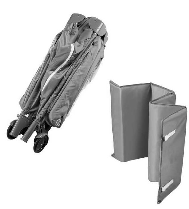 Сгъваема кошара за бебе с матрак