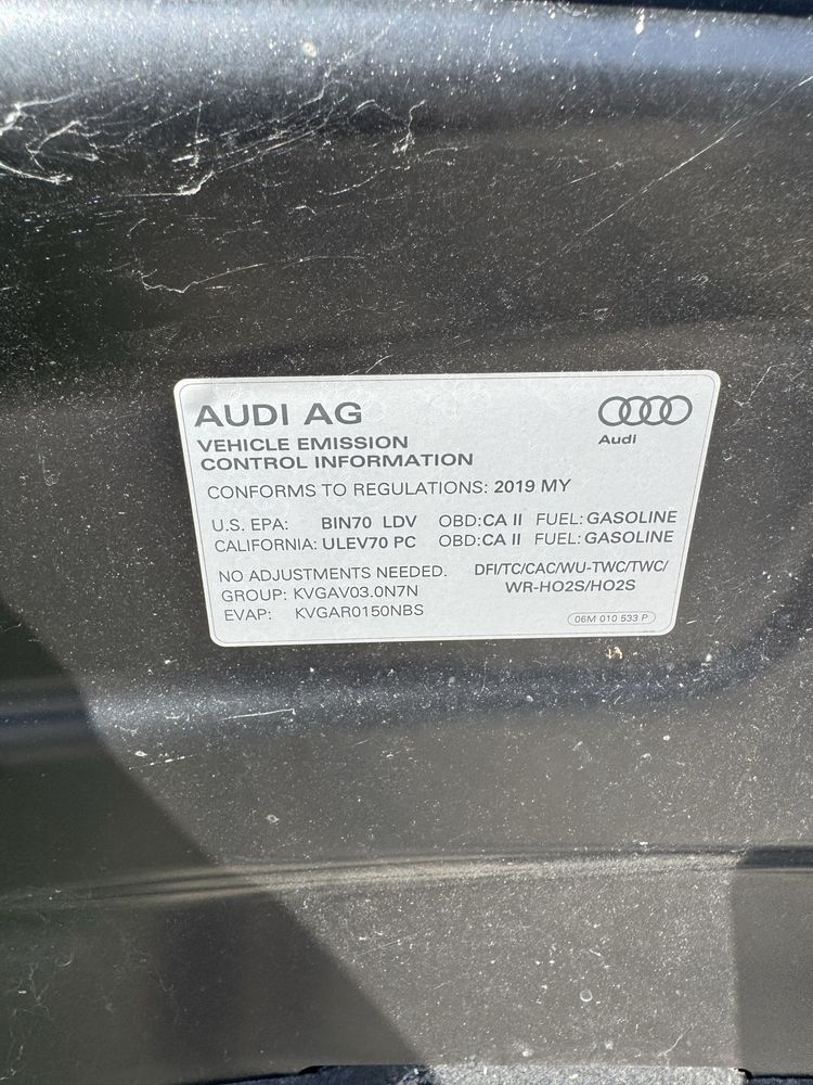 Капак Audi A6 2019