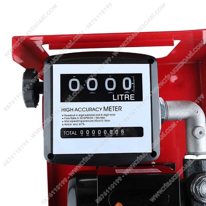 НОВА 12V Бензиноколонка, Помпа с брояч, Помпа за източване с пистолет