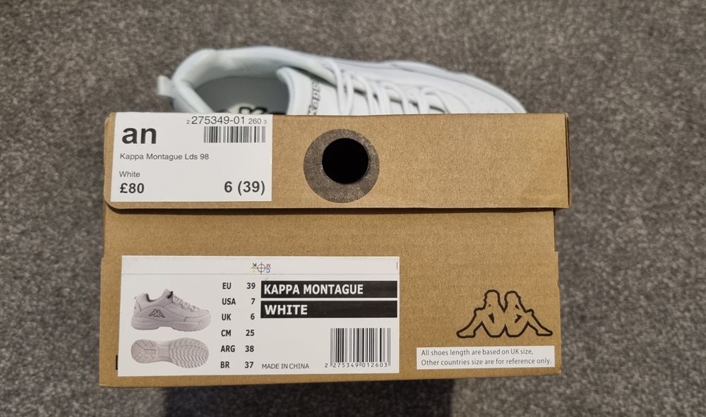 Adidasi Kappa Dama nr 39 piele