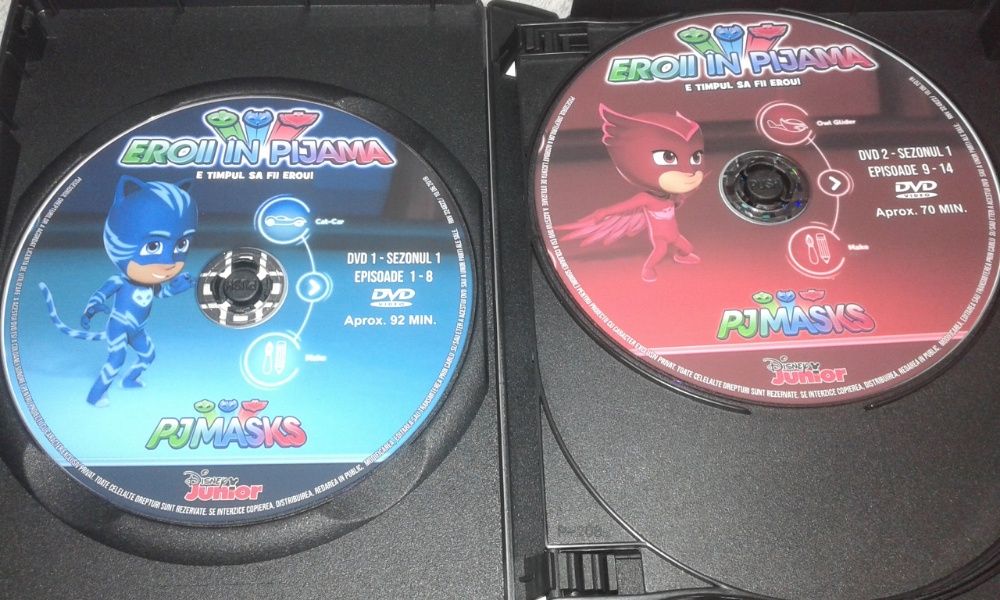 Eroi in Pijama - PJ Masks DVD dublat in limba romana
