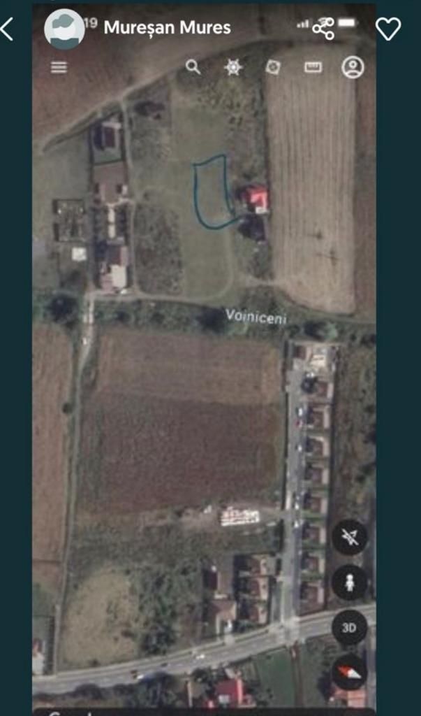 Teren 930 mp, str. Voinicenilor. Targu Mures.