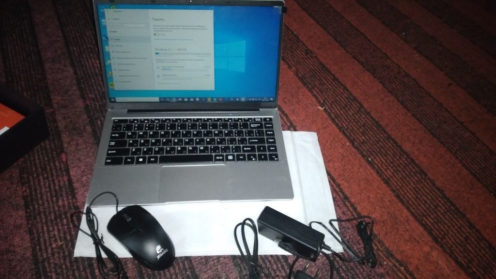 Irbis nb270 noutbuk 476 gb sotladi yangi holati