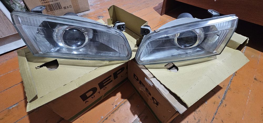 Фары на Камри 20, би леди модули, стекло