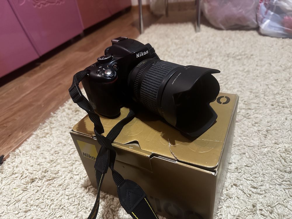Зеркальный фотоапорат Nikon D5100 обектив 18-105mm