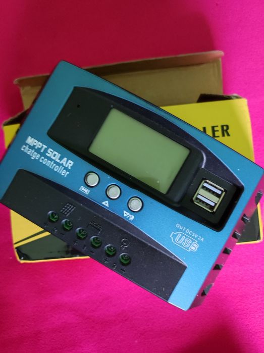 Controler solar , multimetrul
