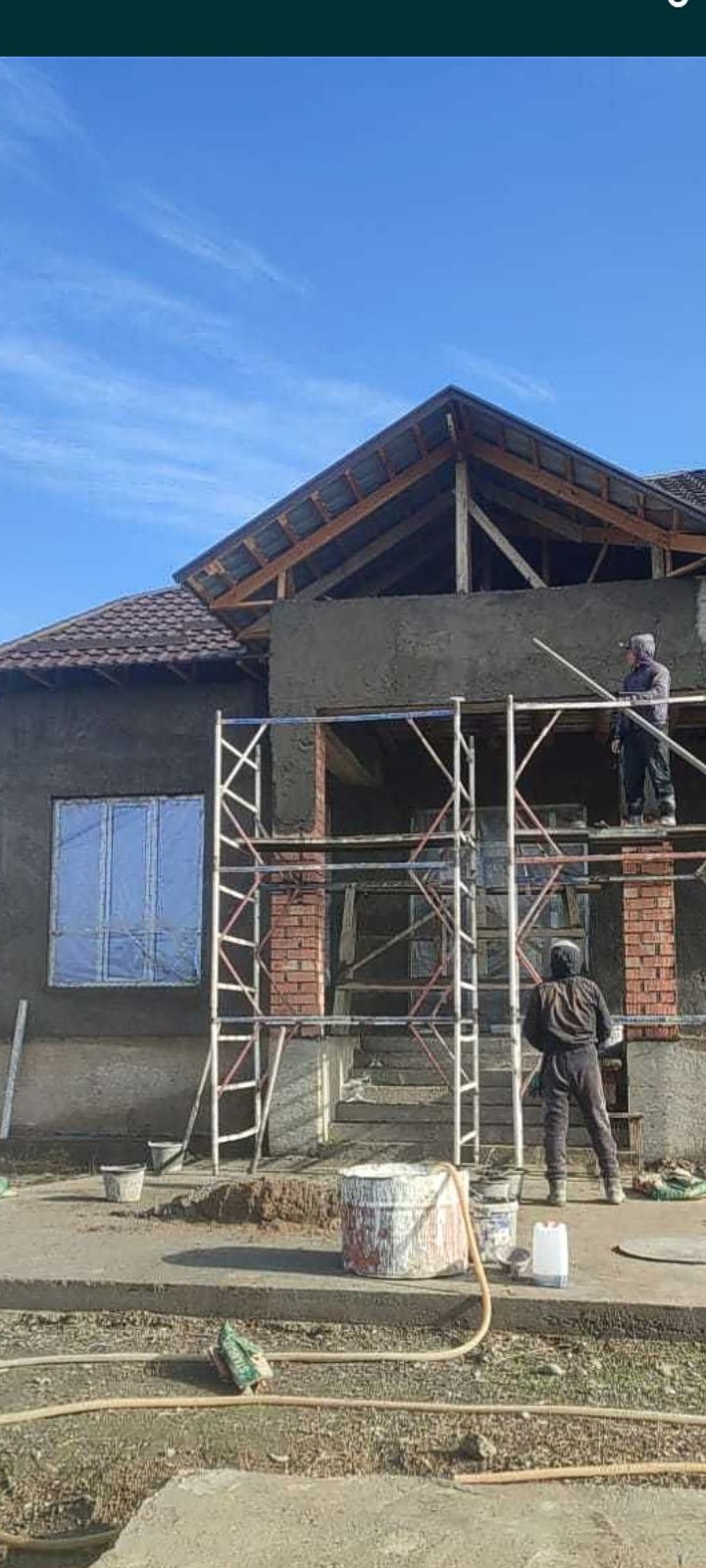 Штукатурка под маяк Стяжка