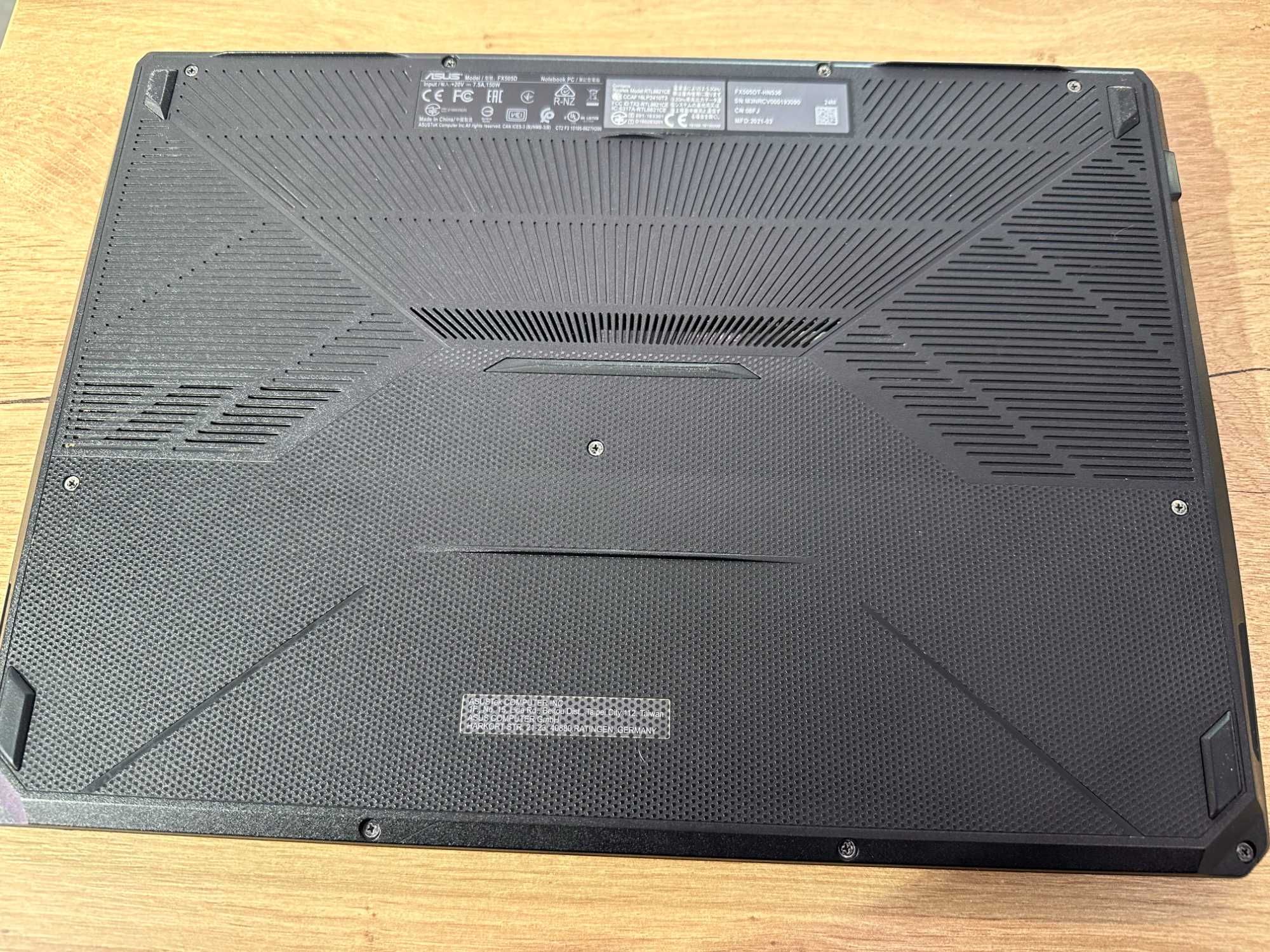 ASUS Tuf Gaming FX505D 16Gb Ram 512Gb SSD | Factura & Garantie |