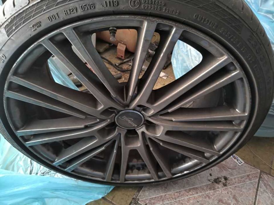 Jante + anvelope de vara Continental, dimensiune R19, 5x112