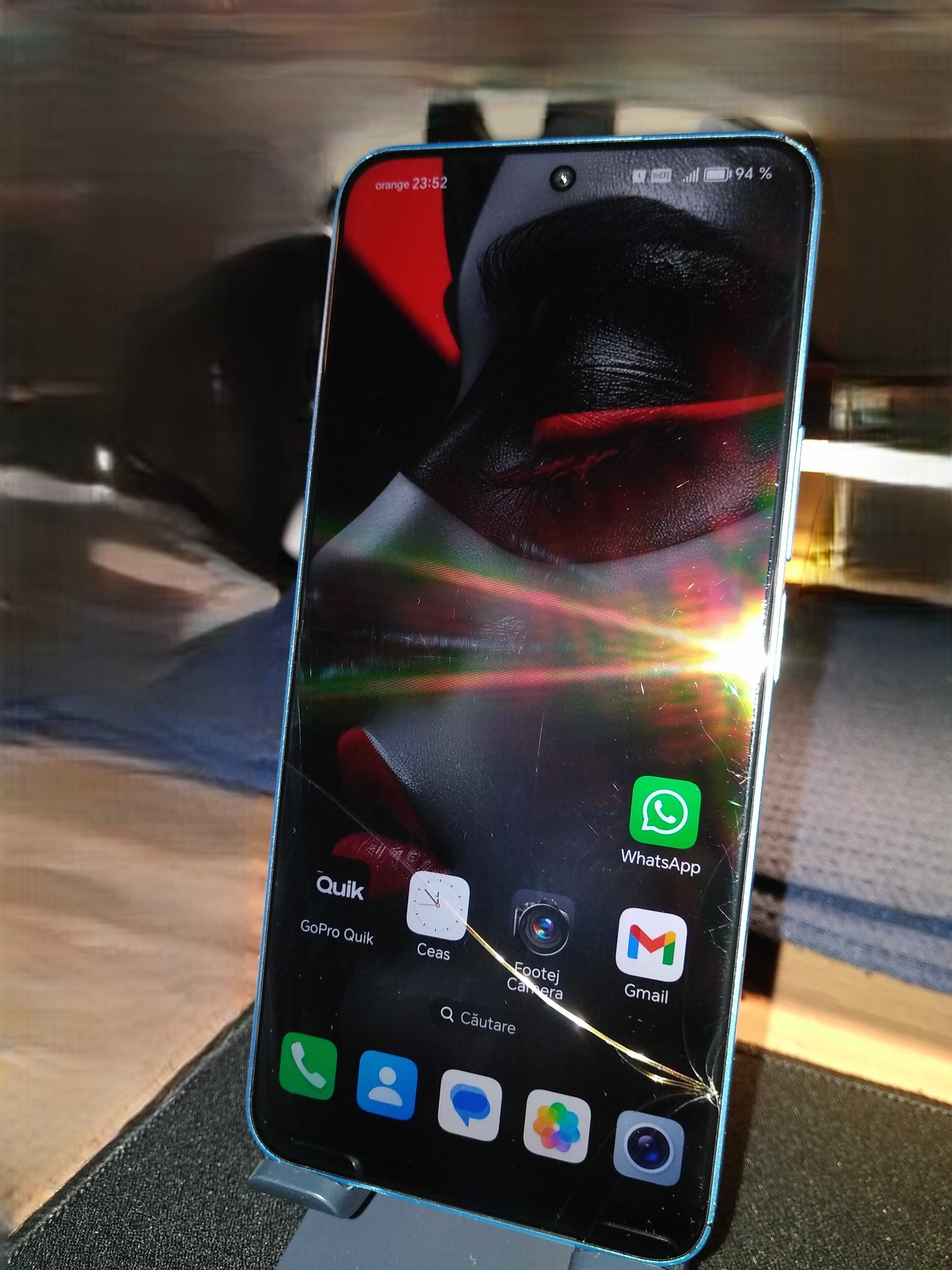 Vand Tel HONOR X8A,128GB,6GB RAM,Dual SIM,Culoare Cyan.Are Android 14.