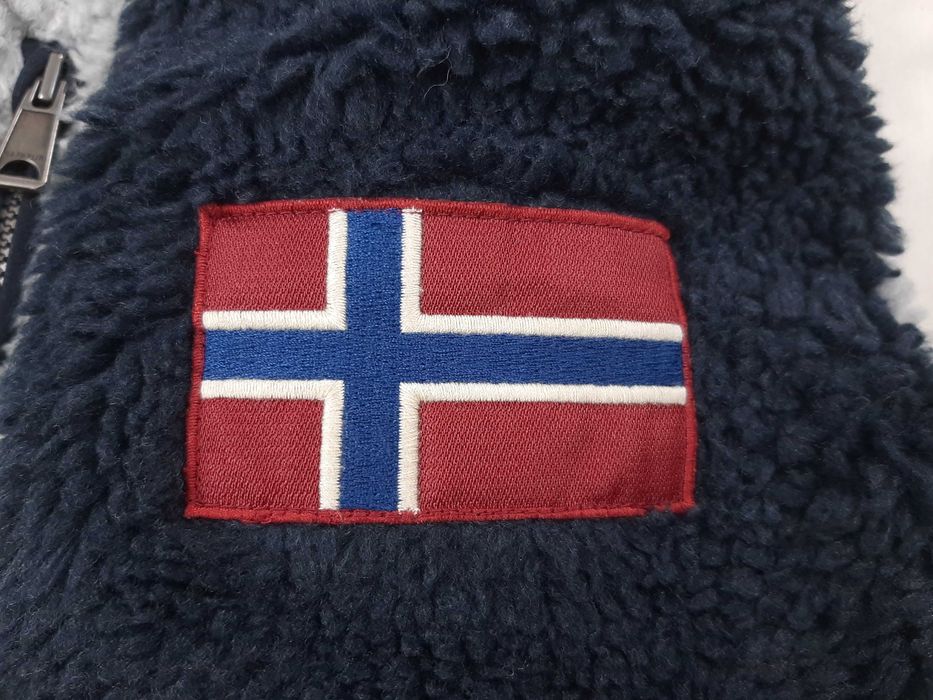 Napapijri Yupik Fleece - Оригинално мъжко поларено яке размер XL
