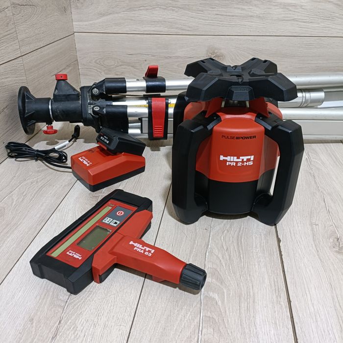Laser profesional rotativ Hilti PR 2 HS fabricatie 2024 cu trepied