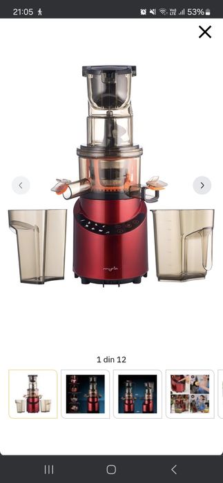 Storcator fructe si legume  200W