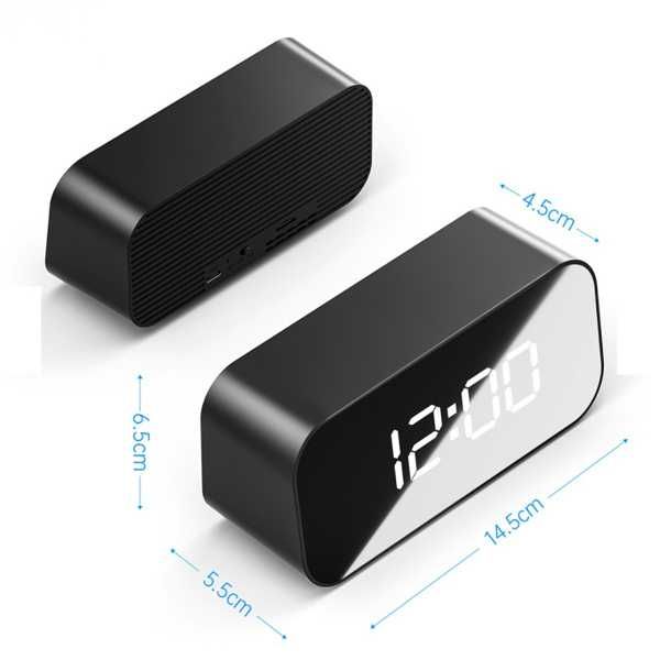 WIFI/IP часовник с камера 4К нощно виждане и запис на micro SD /BK029/