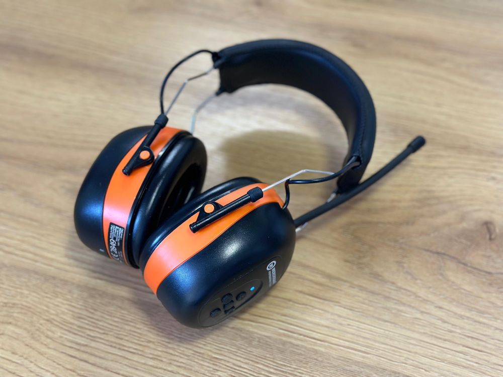 Casti protectie fonica active cu radio werckmann noise canceling