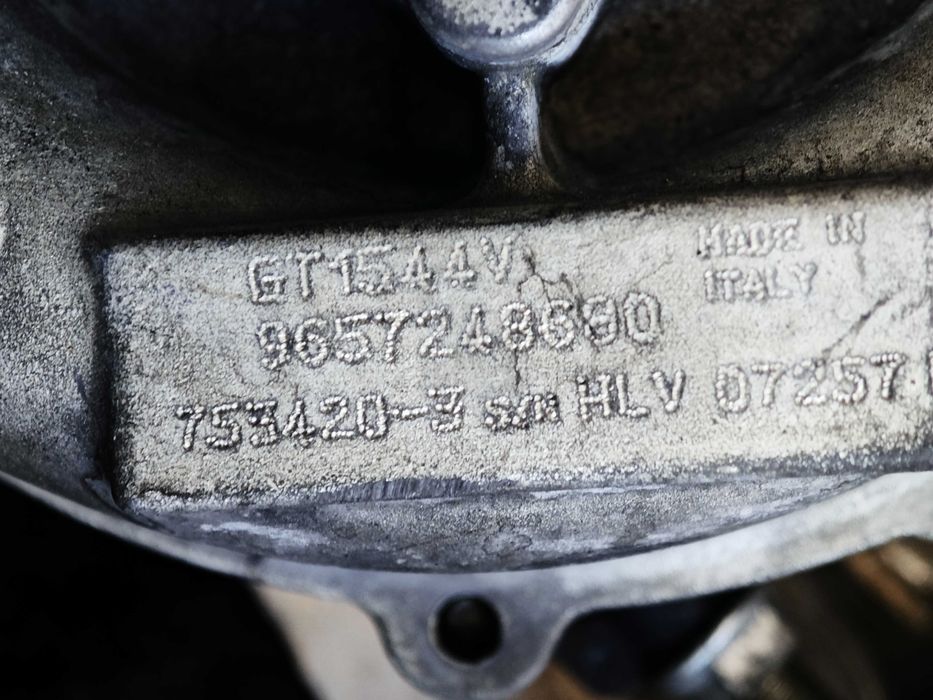 Турбо за 1.6HDi 109 GT1544V