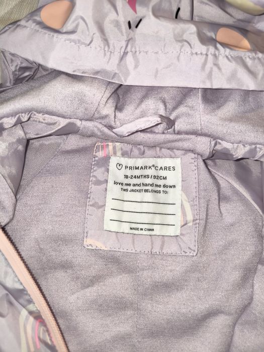 Бебешки гащеризон за дъжд Primark 92см