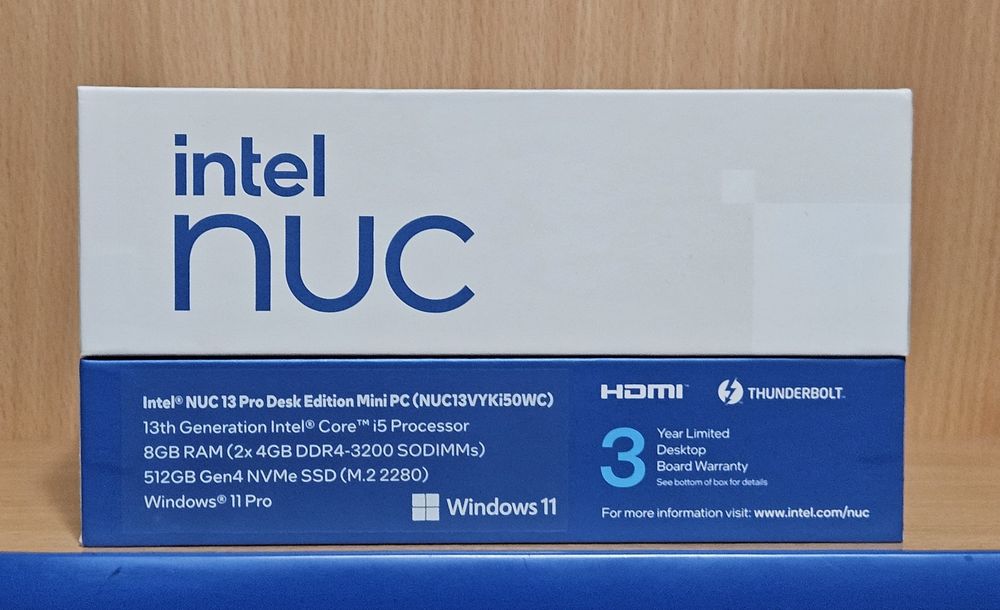 Mini PC intel nuc 13 Pro i5 13 th 512 gb nou