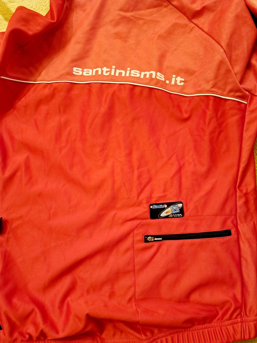 Jachetă ciclism Santini windstopper mar.M