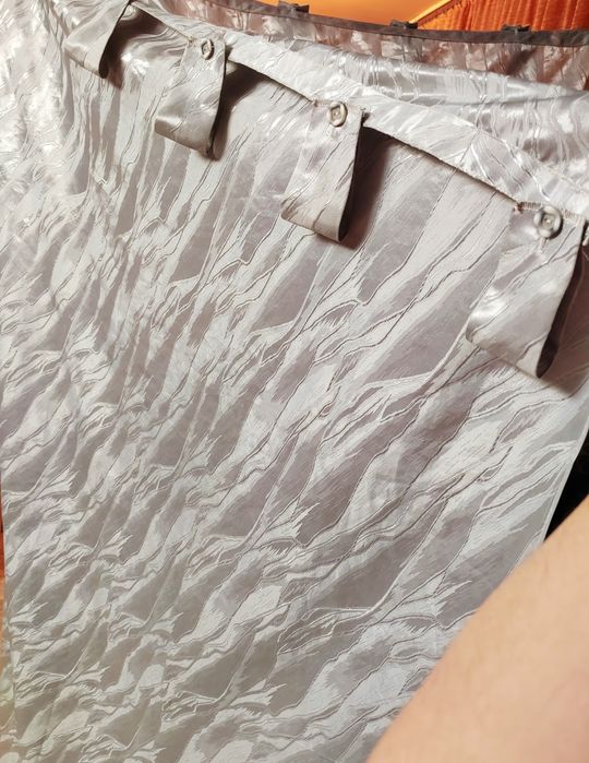 Штора шёлк длина 190×2,15