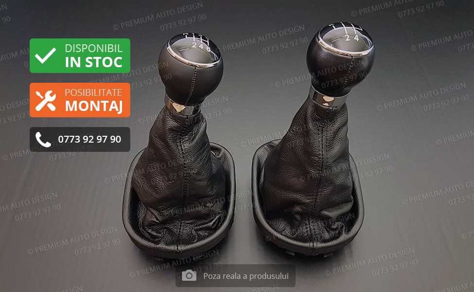 Schimbator viteze PIELE NATURALA Golf Jetta Passat Touran Eos Scirocco