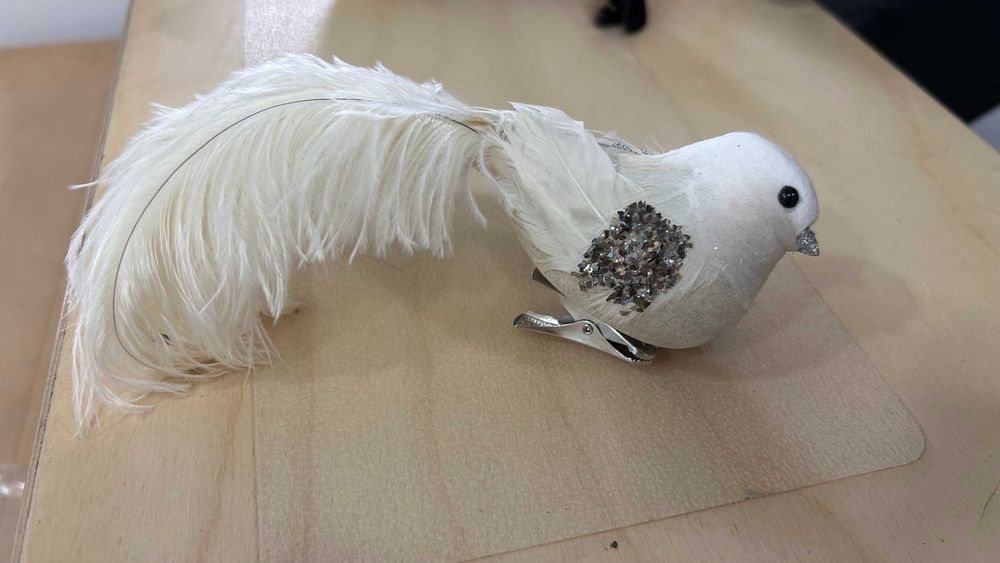 Комплект декоративни птици