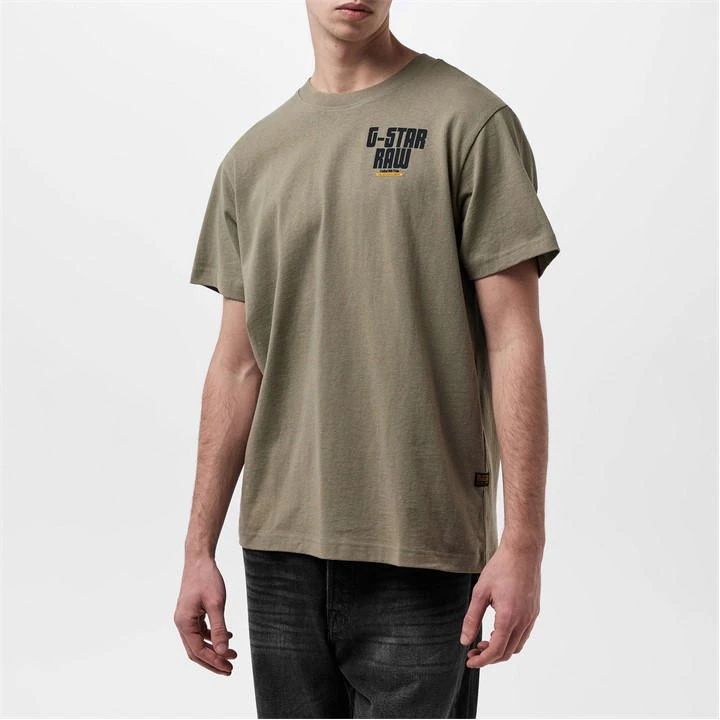Уникална тениска G-Star Raw Engine M , L Loose нова мъжка оригинал