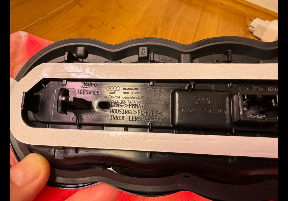 Emblema led Valeo pt Audi