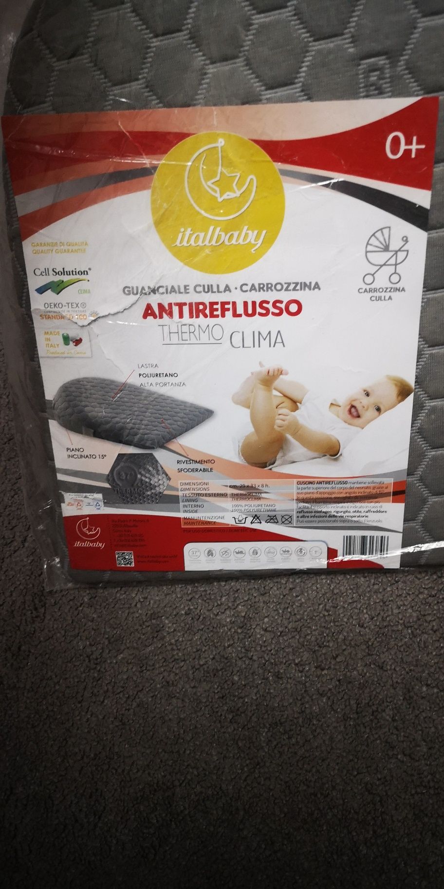 Perna antireflux pentru patut sau patut practic nefolosita, in perfect