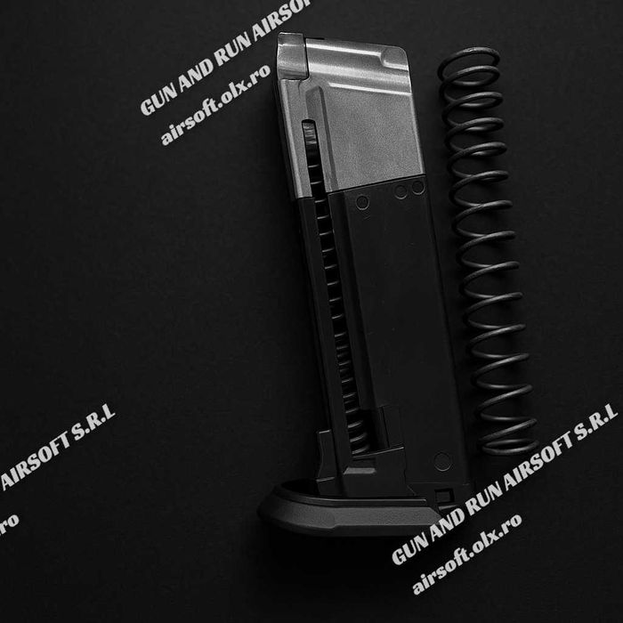 PISTOL [PESTE 20 JOULI!] MODIFICAT!! ~ Glock, Metal Co2 Cal.50 ~ Arma