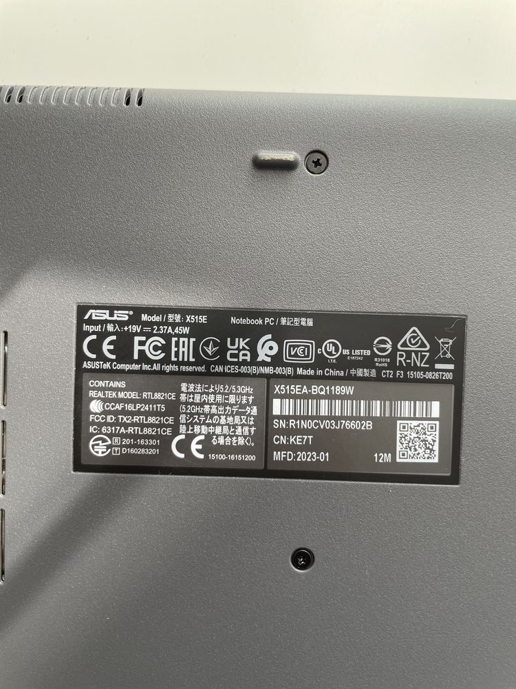 Asus НОУТБУК 11th Gen Intel(R) Core i3-1115G4