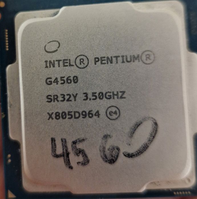 Процессор Intel Pentium G4560