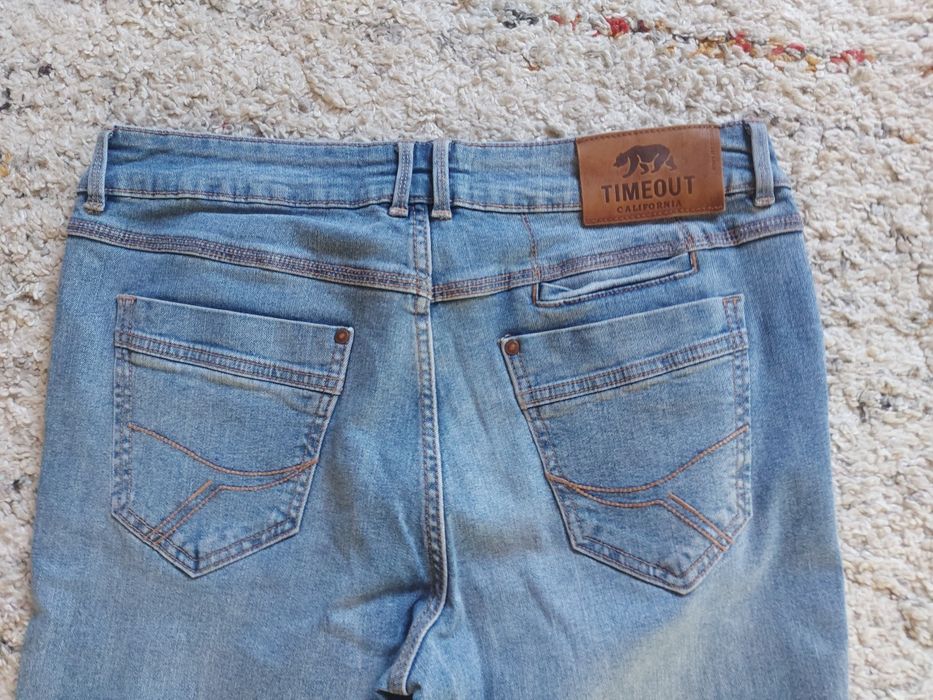 Blugi Timeout albastri, marimea 30 barbati