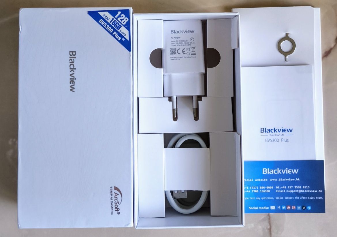 BLACKVIEW BV5300 Plus 16/128 GB Black Dual Sim sigilat !